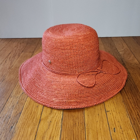 HELEN KAMINSKI 100% Raffia Orange Sun Hat main image 10